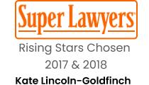 Kate Lincoln Goldfinch Super Lawyers Rising Stars Award 2017 2018